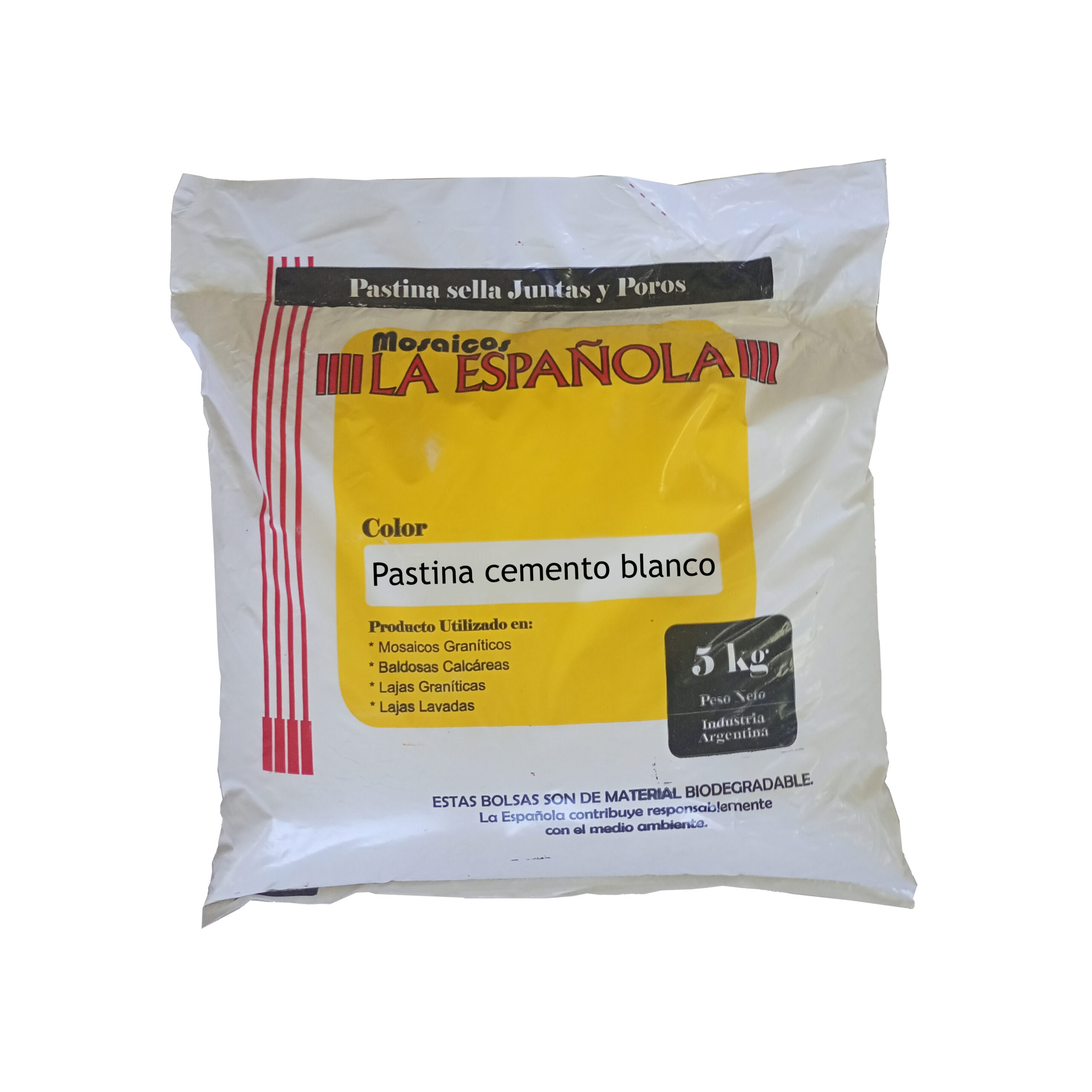 Pastina Cemento Blanco
